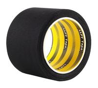 LLPT Ruban d'Étanchéité Thermocollant Étanche 76mm x 5m pour Réparation de Combinaisons de Plongée Combinaisons de Pêche, Matériau de Support Standard de L'industrie, Noir(IR3065)