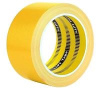 LLPT Rubans Adhésifs en Tissu Jaune 50mm x 14m Heavy Duty Duct Tape