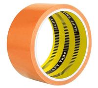 LLPT Rubans Adhésifs en Tissu Orange 50mm x 9m Heavy Duty Duct Tape