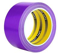 LLPT Rubans Adhésifs en Tissu | Violet | 50mm x 14m | Ruban Adhésif de Réparation D'étanchéité | Heavy Duty Duct Tape | pour Les Travaux Manuels de Décoration Intérieure et Extérieure (DT501PP)