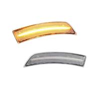 LLQJTC Clignotant Remplacement Pour Subaru Pour BRZ Pour ZD8 2021 2022 2023 LED Feu De Position Latéral Indicateur Répéteur Lampe Clignotant 84411CC010(Clear Lens Amber)