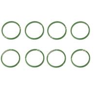 LLS-GERMANY 8x joint de forme bague d'étanchéité Compatible avec V.W. T5 2.5 TDI, 130 ch, 174 ch, AXD AXE, 3C0145117, 3C0145117D, 3C0145117H, 7H0145709D, 7H0145980F, 7H0145790A, 7H0145555C