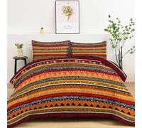 LLSZAHD Totem Couette 200x220 cm Style BohèMe Edredon 2 Personne et Couettes pour Lit sans Housse 4 Saisons Lavable, Doux et Confortable, RéVersible 2 Taies d'oreiller