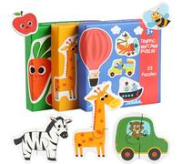 LLTCMAOYI Montessori Puzzles assortis pour tout-petits, animaux de la circulation des animaux, fruits et légumes, ensembles