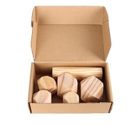 LLTCMYGS Bloc de Construction en Bois de Couleur Montessori Jenga Toys, Jouets de Blocs de Construction en Pierre équilibrée