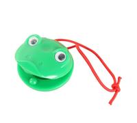 LLTCMYGS Castagnettes Grenouille, Instrument de Percussion pour Tout-Petit, Jouet Sensoriel Montessori pour l'Éducation Musicale Précoce