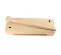 LLTCMYGS Claque en Bois Orff, Instrument de Percussion Traditionnel avec mailloche