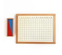 LLTCMYGS Enseignement du SIDA, Montessori Addition, Soustraction, Multiplication et Division Jouets,Addition