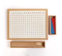LLTCMYGS Enseignement du SIDA, Montessori Addition, Soustraction, Multiplication et Division Jouets,Subtraction