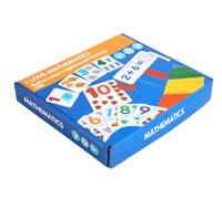 LLTCMYGS Ensemble de matériel Montessori pour Les mathématiques, bâtons de comptage et Cartes Flash de nombres, Apprentissage précoce de l'addition et de la soustraction
