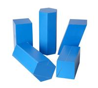 LLTCMYGS Groupe de Volume Montessori 3D, Solides géométriques en Bois pour l'apprentissage du Volume et de la capacité