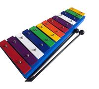 LLTCMYGS Instrument de Percussion Montessori en Bois avec plaques acoustiques en Aluminium, Jouet Musical pour Enfants