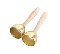 LLTCMYGS Instruments de Percussion de Cloche en cuivre Montessori, école d'activités familiales de Jour pour Enfants,Large