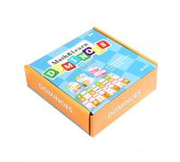 LLTCMYGS Jeu de Dominos Montessori de mathématiques, activités d'apprentissage préscolaire