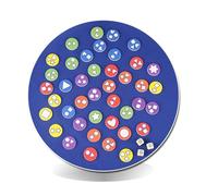 LLTCMYGS Jeu Montessori d'Association de Bonbons, Jeu de Mémoire et d'Association pour Enfants et Famille,Shape