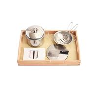 LLTCMYGS Jeux de Cartes Correspondants en Vaisselle Montessori, Outils pédagogiques pour l'apprentissage des Langues