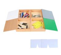 LLTCMYGS Jouet Montessori Chaîne de Perles pour Mathématiques, Cadeaux Éducatifs pour Apprendre Les Nombres aux Enfants,Model b with 8mm