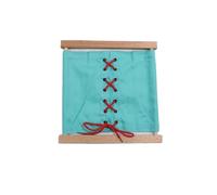 LLTCMYGS Jouets de Cadre de vêtements Montessori, Apprentissage précoce des compétences de Base de la Vie telles Que Les Techniques d'habillage,Model d