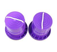LLTCMYGS Jouets de Marche antidérapants sur échasses pour Enfants Montessori, Formation à l'intégration sensorielle, Interaction Parent-Enfant,Violet