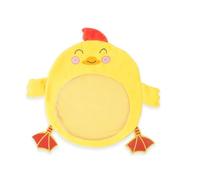 LLTCMYGS Jouets de Perception Tactile pour Semelles de bébé Montessori, Sacs en Filet remplis de Bricolage, Tapis sensoriel pour Enfants autistes Jeu de Massage,Little Duck