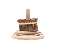 LLTCMYGS Jouets éducatifs empilables Montessori en Anneaux mélangés, Jouets de développement empilables pour bébés