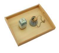 LLTCMYGS Jouets Montessori d'insertion de Cure-Dents, développement de la Coordination Main-œil des Enfants,Model b