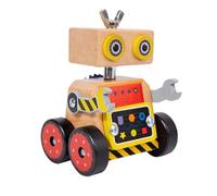 LLTCMYGS Jouets Robots en Bois Montessori, Exercices pour Développer la Motricité des Enfants