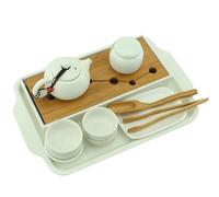 LLTCMYGS Lot d'accessoires Montessori pour l'apprentissage de la Fabrication de thé en céramique, Pratique des compétences de Vie en Petite enfance