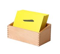 LLTCMYGS Montessori Enseignement des Langues Enseignement des Langues SIDA, Tableau des caractères de Sable Chinois,Jaune