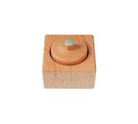 LLTCMYGS Montessori Mini Hêtre Cylindrique Petite Douille Enseignement SIDA, Coordination œil-Main Enseignement sensoriel SIDA