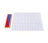 LLTCMYGS Montessori Tableau D'addition et De Soustraction en Bois Enseignement SIDA, Mathématiques Préscolaires Matériel,Addition Board