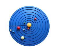 LLTCMYGS Montessori tridimensionnel Huit planètes Science Enseignement SIDA, Modèle planétaire 3D Science et Culture Jouets