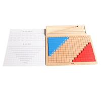 LLTCMYGS Planche D'addition Et De Soustraction en Bois Enseignement des Mathématiques SIDA, Montessori Mathématiques Jouets Matériel