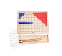 LLTCMYGS Planche Montessori en Bois pour l'addition et la soustraction, Aide pédagogique en mathématiques, opérations d'addition et de soustraction