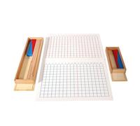 LLTCMYGS Planchettes d'addition et de soustraction Montessori, matériel de Jeux mathématiques Montessori pour Tout-Petits