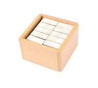 LLTCMYGS Puzzle de Chiffres Montessori 1-10, Outil d'apprentissage précoce pour la Maternelle