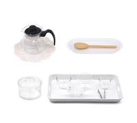 LLTCMYGS Set de préparation de l'eau Montessori et activités de Manipulation de l'eau, Jeux de motricité Fine pour Cuisines préscolaires