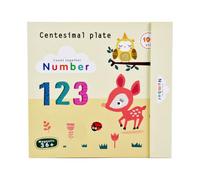 LLTCMYGS Tableau magnétique de Cent nombres Style Livre, Jouet éducatif pour la Reconnaissance et Le comptage des nombres de 1 à 100, Cadeau éducatif