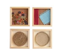 LLTCMYGS Tableau sensoriel Mural interactif Montessori, Jeu Tactile DIY pour Les Classes d'enfants à Besoins spécifiques