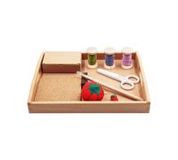 LLTCMYGS Trousse de Couture, Outils pédagogiques pour la Couture, développement de la Concentration à l'école Maternelle Montessori