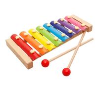 LLTCMYGS Xylophone en Bois à 8 Notes pour Tout-Petits, Jouet Musical Montessori pour l'éducation précoce