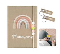 LLTLGF Étui de protection pour carnet de maternité en feutre, housse de protection pour carnet de maternité avec bande élastique, pour cartes d'assurance, carnet de vaccination et