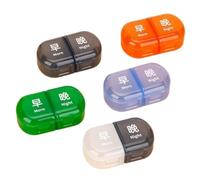 lluofeng Guochao - Mini boîte distributrice portable empilable, boîte de rangement amovible pour le matin et le soir (vert)