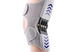 lluoqian Assister Knee Power Walker - Joint Leg Support Exoskeleton for Elders, Hiking Stair Climbing Aid(Grey)