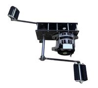 lluoqian Camping Générateur de pédale/manivelle : 12 V/24 V 2000 W, Aimant Permanent sans balais, Charge AC vers DC.(14V 2000W)