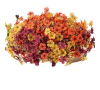 lluoqian Décoration Bouquet Artificiel de Violettes et d'eucalyptus - Décoration d'extérieur d'automne et Accessoire de Photographie(Green 5,50PC)