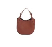 lluoqian Soft Sac bandoulière femme en cuir véritable, collection hiver - Sac bandoulière minimaliste en cuir pleine fleur, idéal for les trajets urbains.(Red,Large)
