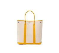 lluoqian Soft Sac d'hiver for jardin vertical - Sac bandoulière en toile et cuir pleine fleur, grand sac à main de bureau(Yellow)