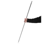 lluoqian Surprise Magique rétractable en Acier Inoxydable : Multi-Tailles et Couleurs, Accessoire de Tour de Magie for Adulte, en boîte(Silver,1.5m)