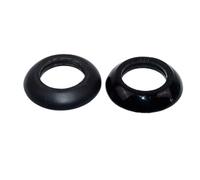 lluoqian Ultra Léger Entretoise de Direction Conique en Fibre de Carbone, Accessoire ultraléger for VTT(Black 15mm,UD Glow)